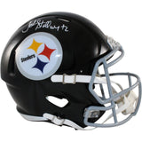 John Stallworth Autographed/Signed Pittsburgh Steelers F/S TB Helmet 57151