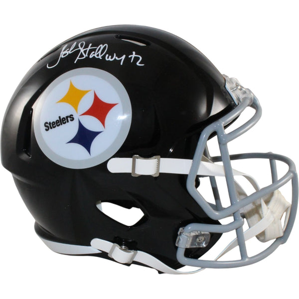 John Stallworth Autographed/Signed Pittsburgh Steelers F/S TB Helmet 57151