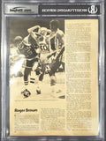 Roger Brown Autographed Signed 8x11 Magazine Page Photo Pacers Beckett #17402421