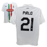 Andrea Pirlo Signed Juventus FC Away Soccer Jersey #21 with Beckett Witness