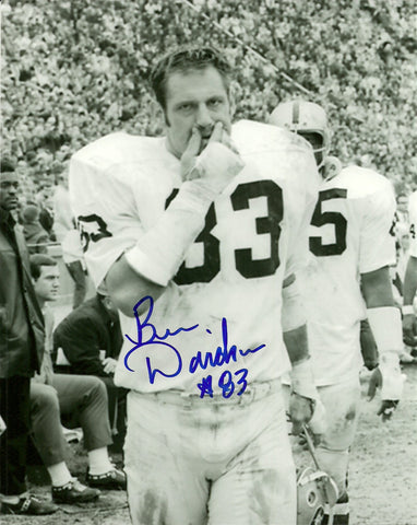 Raiders BEN DAVIDSON (d) Signed 8x10 Photo #54 AUTO - Packers 1962 NFL Champ