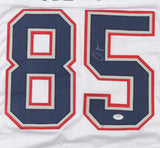 Chad Ochocinco Johnson Signed New England Patriot Jersey (PSA COA) 8xPro Bowl WR