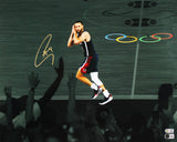 USA Stephen Curry Signed 16x20 Night Night Horizontal Spotlight Photo Framed BAS