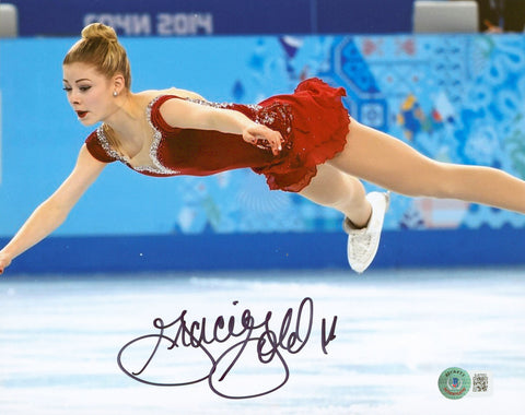 Gracie Gold Winter Olympics Authentic Signed 8x10 Photo Autographed BAS #BJ67553