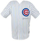 Andre Dawson Signed Cubs White Majestic Replica Baseball Jersey - (SCHWARTZ COA)