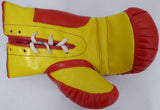 Sir Henry Cooper Autographed Signed Red Boxing Glove Beckett BAS #C71414