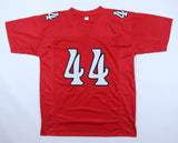 Brian Urlacher Signed New Mexico Lobos Jersey Inscribed "CHOF 17"(Beckett) Bears