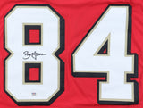 Brent Jones Signed San Francisco 49ers Jersey (PSA) 3xSuper Bowl Champion / T.E