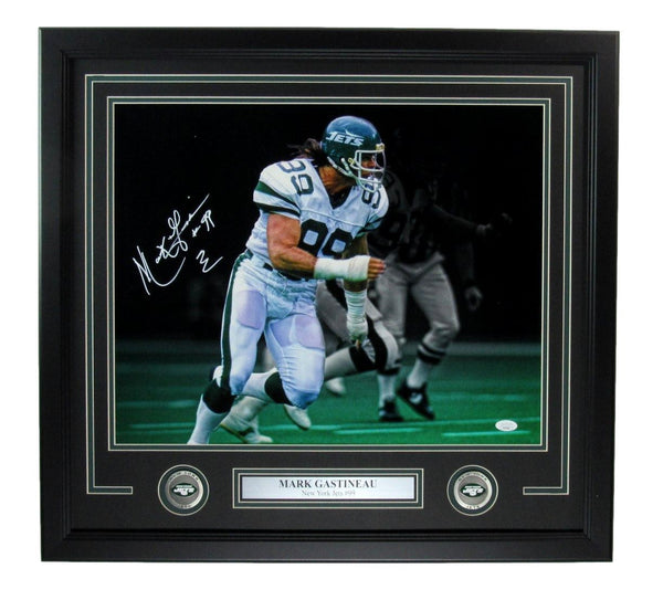 Mark Gastineau Signed/Autographed 16x20 Photo Framed New York Jets JSA 175595
