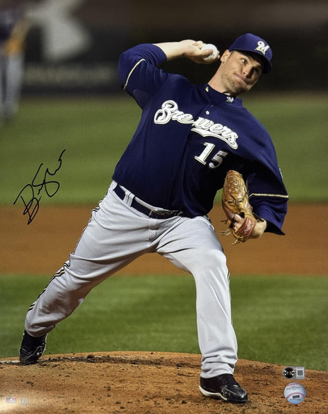 BEN SHEETS Signed 16x20 Photo #1 - Milwaukee Brewers AUTO - BAS