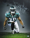 Brian Dawkins HOF Autographed 16x20 Photo Philadelphia Eagles Beckett 181109