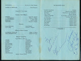 Don Shula HOF Signed/Inscr 1969 Colts Banquet Program w/ 4 Other Programs 189972