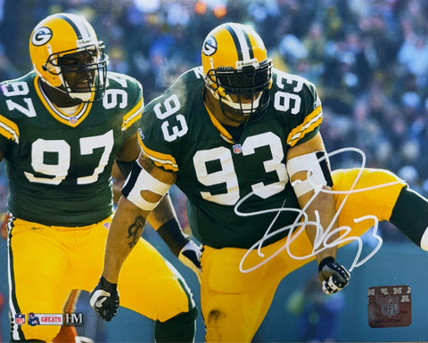 Packers Super Bowl XXXI Champ GILBERT BROWN Signed 8x10 Photo #6 AUTO