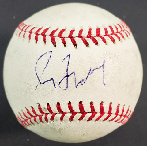 Greg Maddux Signed ML Baseball (JSA COA) 355 Wins / 3371 Strikeouts Cubs/ Braves