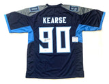 JEVON KEARSE AUTOGRAPHED SIGNED PRO STYLE JERSEY W/ BECKETT COA #WG85665