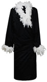 Ric Flair Signed Nature Boy Black Wrestling Full Length Robe - (JSA COA)