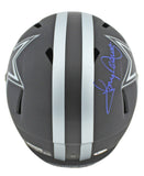 Cowboys Tony Dorsett "America's Team" Signed Eclipse F/S Speed Rep Helmet BAS