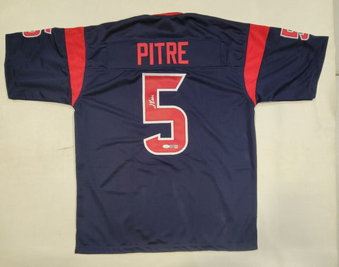 JALEN PITRE SIGNED AUTOGRAPHED PRO STYLE XL CUSTOM JERSEY JSA HOLOGRAM