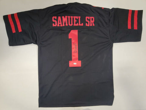 DEEBO SAMUEL SIGNED AUTOGRAPHED PRO STYLE CUSTOM XL JERSEY WITH JSA HOLOGRAM