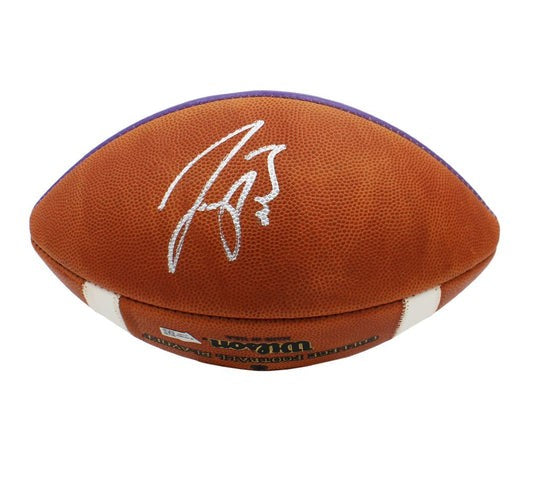 Joe Burrow Autographed CFP LSU National Champions 2019 Official Football - COA