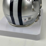 Autographed/Signed Brandon Aubrey Dallas Cowboys Mini Helmet Beckett BAS COA