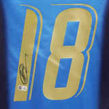 Filippo Inzaghi Signed Italy FC Home Soccer Jersey #18 with Beckett Witness