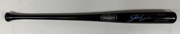 Brewers JACOB MISIOROWSKI Signed Louisville Slugger Black Bat AUTO - BAS
