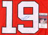 Jonathan Toews Signed Chicago Blackhawks Adidas Style Captain's Jersey (JSA COA)