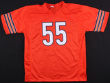 Lance Briggs Signed Chicago Bears Jersey (JSA COA) 7xPro Bowl (2005-2011) L.B.