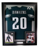 Brian Dawkins HOF Signed/Autographed Eagles Jersey Framed PSA/DNA 199975