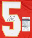 Aaron Ekblad Signed Florida Panthers Jersey (JSA COA) #1 Overall Pk 2014 Draft