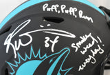 Ricky Williams Signed Dolphins F/S Eclipse Speed Auth Helmet 3 Insc. - Beckett W