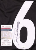 Patrick Queen Pittsburgh Signed Black Football Jersey JSA