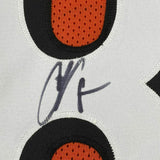 FRAMED Autographed/Signed CHAD OCHOCINCO Johnson 33x42 Orange Jersey JSA COA
