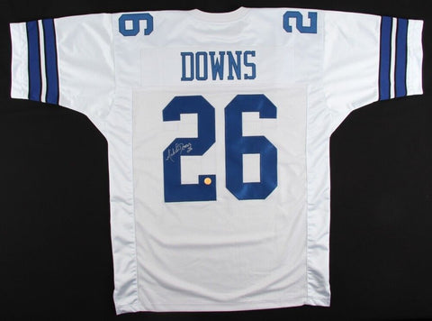 Michael Downs Signed Cowboys Throwback Jersey (Gridiron Legends COA)