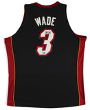 Heat Dwyane Wade Signed 2012-13 Black Mitchell & Ness Authentic Jersey Fanatics