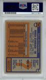 Roger Staubach Autographed 1976 Topps #395 Trading Card PSA Slab 43550