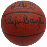 Elgin Baylor Autographed Signed Spalding I /O Basketball Lakers JSA #AT76257