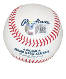 Edgar Martinez Signed Seattle Mariners OML HOF Baseball Beckett 41198