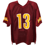 Emmanuel Forbes Autographed/Signed Pro Style Red Jersey Beckett 44402