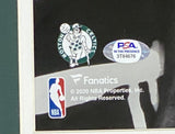 Larry Bird Signed Framed 16x20 Boston Celtics w/ Red Auerbach Photo PSA ITP