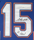 Anthony Richardson Signed Florida Gators 35"x38" Framed Jersey "Go Gators" (JSA)