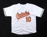 Miguel Tejada Signed Baltimore Orioles Jersey (Beckett QR) 6xAll Star Shortstop