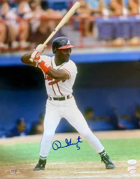 Atl Braves All Star Outfielder RON GANT Signed 16x20 photo #1 AUTO - JSA