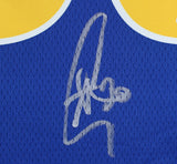 Warriors Stephen Curry Signed Blue Nike Classics Edition Swingman Jersey JSA 1