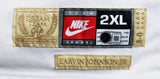 Magic Johnson "92 Gold" Signed White & Gold Nike Team USA Jersey BAS W #5W006547