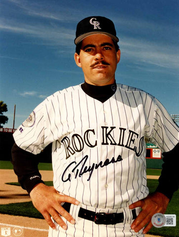 Armando Reynoso Autographed Colorado Rockies 8x10 Photo Beckett 50403