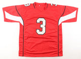 Carson Palmer Signed Arizona Cardinals Red Jersey (PSA) 3xPro Bowl Quarterback