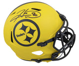 Steelers Hines Ward Signed Rave Full Size Speed Rep Helmet W/ Case BAS Witnessed
