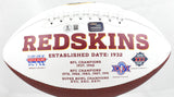 Gary Clark Autographed Washington Redskins Logo Football - Beckett W Hologram